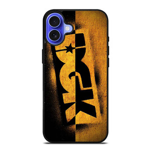 DGK SKATEBOARDING YELLOW LOGO iPhone 16 Plus Case Cover