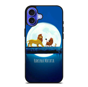 DISNEY HAKUNA MATATA LION KING iPhone 16 Plus Case Cover