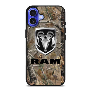DODGE RAM CAMO LOGO iPhone 16 Plus Case Cover
