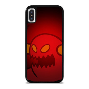 TOY MACHINE SKATEBOARD RED LOGO iPhone X / XS Case Cover