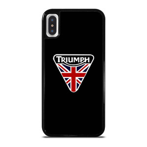 TRIUMPH BRITISH MOTORCYCLE iPhone X / XS Case Cover