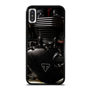 TRIUMPH MOTORCYCLE ENGINE iPhone X / XS Case Cover TRIUMPH MOTORCYCLE ENGINE iPhone X / XS Case Cover