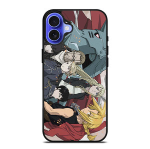 FULLMETAL ALCHEMIST ANIME CHARACTER iPhone 16 Plus Case Cover