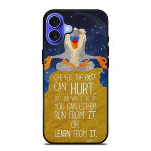 HAKUNA MATATA LION KING QUOTES iPhone 16 Plus Case Cover