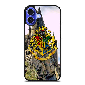 HARRY POTTER HOGWARTS CASTLE LOGO iPhone 16 Plus Case Cover