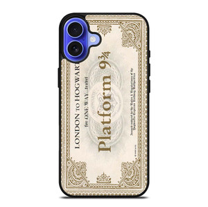 HARRY POTTER TICKET iPhone 16 Plus Case Cover