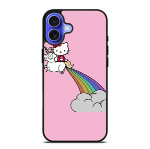 HELLO KITTY UNICORN iPhone 16 Plus Case Cover