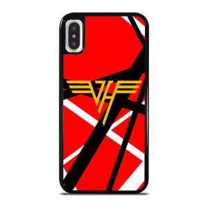 VAN HALLEN RED ABSTRACT LOGO iPhone X / XS Case Cover VAN HALLEN RED ABSTRACT LOGO iPhone X / XS Case Cover