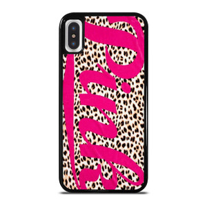 VICTORIA SECRET PINK LEOPARD iPhone X / XS Case Cover VICTORIA SECRET PINK LEOPARD iPhone X / XS Case Cover