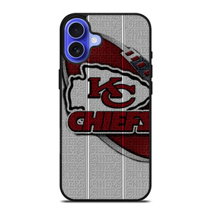 KANSAS CHIEF LOGO FOOTBALL TEAM EMBLEM iPhone 16 Plus Case Cover