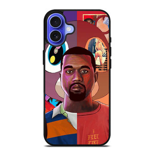 KANYE WEST RAPPER iPhone 16 Plus Case Cover