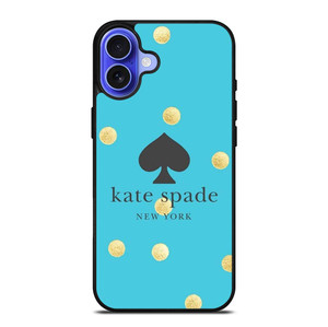 KATE SPADE NEW YORK LOGO BLUE ICON iPhone 16 Plus Case Cover