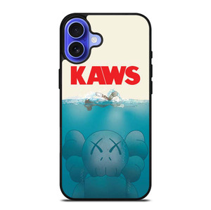 KAWS JAWS ICON FUNNY iPhone 16 Plus Case Cover