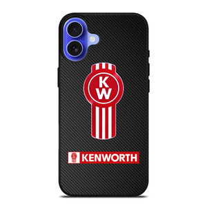 KENWORTH CARBON LOGO iPhone 16 Plus Case Cover