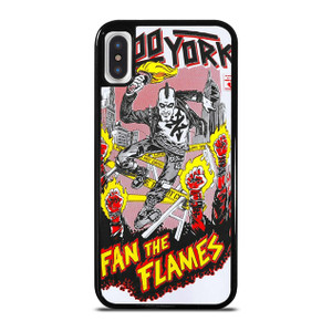 ZOO YORK FAN THE FLAMES iPhone X / XS Case Cover ZOO YORK FAN THE FLAMES iPhone X / XS Case Cover