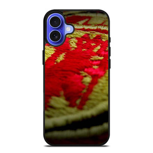 MANCHESTER UNITED EMBOIDERED LOGO iPhone 16 Plus Case Cover