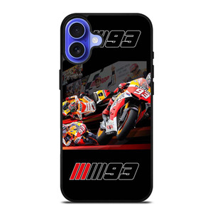 MARC MARQUEZ 93 MOTO GP iPhone 16 Plus Case Cover