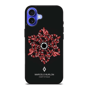 MARCELO BURLON SNAKE iPhone 16 Plus Case Cover