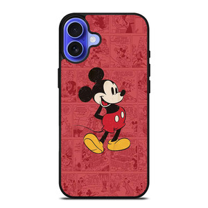 MICKEY MOUSE RETRO COMIC iPhone 16 Plus Case Cover