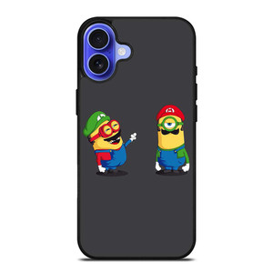 MINIONS MARIO AND LUIGI iPhone 16 Plus Case Cover
