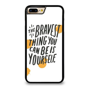 THE BRAVE THING QUOTE iPhone 7 / 8 Plus Case Cover THE BRAVE THING QUOTE iPhone 7 / 8 Plus Case Cover