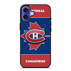 MONTREAL CANADIENS LEAF SYMBOL iPhone 16 Plus Case Cover