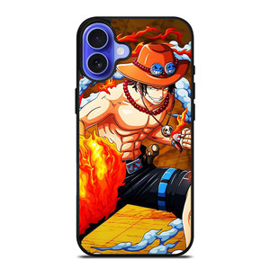 ONE PIECE ACE iPhone 16 Plus Case Cover