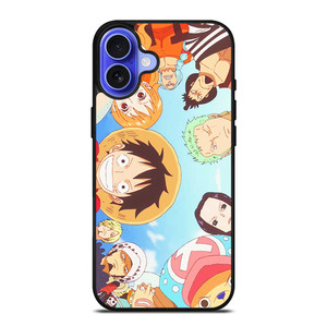 ONE PIECE ANIME STRAW HAT iPhone 16 Plus Case Cover