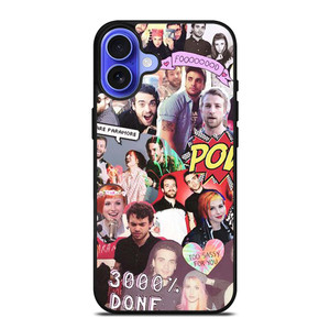 PARAMORE BAND COLLAGE iPhone 16 Plus Case Cover