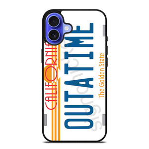PLATE LICENSE CALIFORNIA iPhone 16 Plus Case Cover