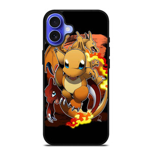 POKEMON CHARIZAR CUTE POCKET MONSTERS iPhone 16 Plus Case Cover