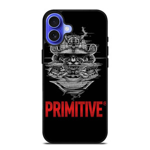 PRIMITIVE SKATEBOARDING LOGO iPhone 16 Plus Case Cover