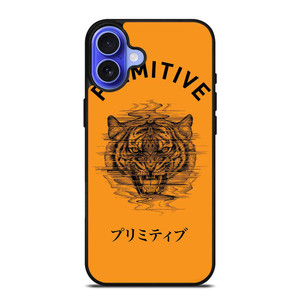 PRIMITIVE SKATEBOARDING TIGER LOGO iPhone 16 Plus Case Cover