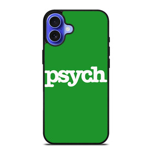 PSYCH iPhone 16 Plus Case Cover