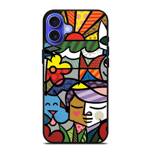 ROMERO BRITTO 2 iPhone 16 Plus Case Cover