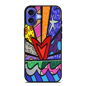 ROMERO BRITTO LOVE NEW iPhone 16 Plus Case Cover