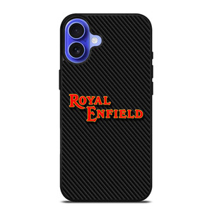ROYAL ENFIELD LETTER LOGO iPhone 16 Plus Case Cover