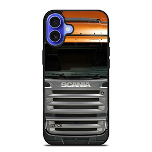 SCANIA TRUCK ORANGE iPhone 16 Plus Case Cover