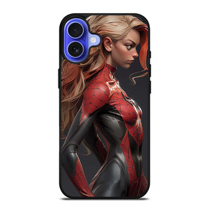 SPIDER GIRL SEXY CARTOON MARVEL COMICS iPhone 16 Plus Case Cover