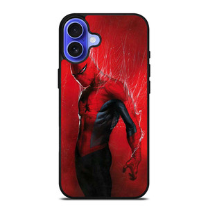 SPIDERMAN MARVEL RED iPhone 16 Plus Case Cover