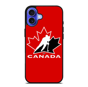 TEAM CANADA HOCKEY LOGO iPhone 16 Plus Case Cover