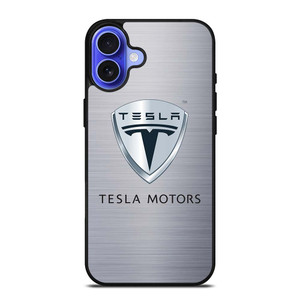 TESLA MOTORS LOGO iPhone 16 Plus Case Cover