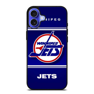 WINNIPEG JETS HOCKEY ICE LOGO iPhone 16 Plus Case Cover
