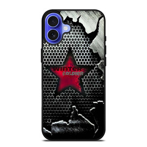 WINTER SOLDIER METAL LOGO AVENGERS iPhone 16 Plus Case Cover
