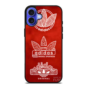 ADIDAS LOGO MADE WITH FUSED iPhone 16 Case Cover