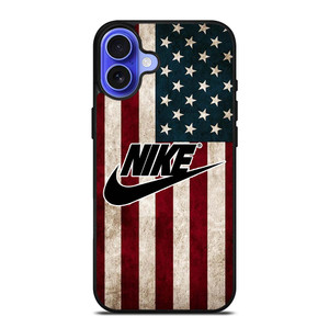 AMERICAN FLAG NIKE iPhone 16 Case Cover