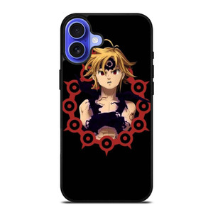 ANIME 7 SEVEN DEADLY SINS MELIODAS iPhone 16 Case Cover