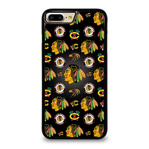 CHICAGO BLACKHAWKS COLLAGE LOGO iPhone 7 / 8 Plus Case Cover CHICAGO BLACKHAWKS COLLAGE LOGO iPhone 7 / 8 Plus Case Cover