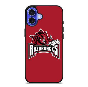 ARKANSAS RAZORBACKS iPhone 16 Case Cover