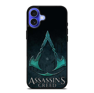 ASSASSIN'S CREED LOGO GREEN iPhone 16 Case Cover